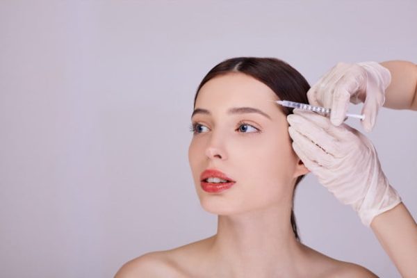 Leczenie migreny 2 botox czoło